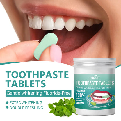 BASED Fluoride-Free Toothpaste Tablets (60/30 Count)